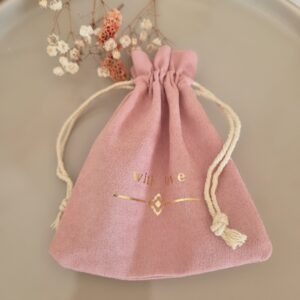 pochon bijoux with love