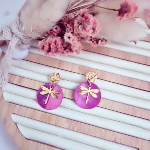 modèle boucles nacre Stella