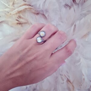 bague duo étincelle