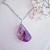 collier éclat amétrine