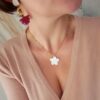 Collier fleur de Nacre