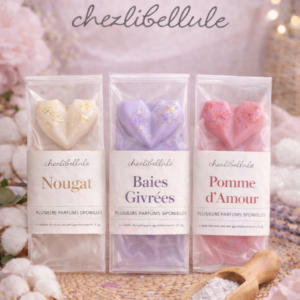 Fondants parfumés pour plusieurs heures de diffusion
