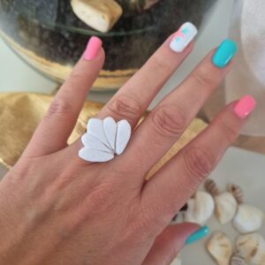 bague coquillage