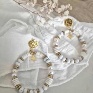 boucles d'oreilles sérénité