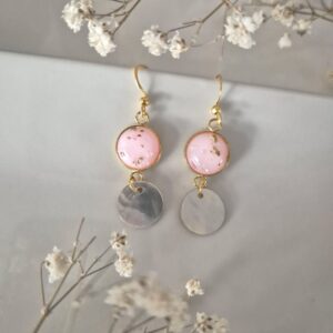 boucles d'oreilles reveuse
