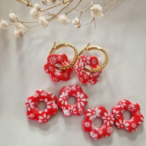 pampilles interchangeables fleur