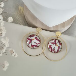 boucles d'oreilles modèle Grenades