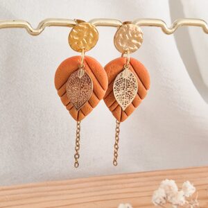 Boucles d'oreilles fait main chezlibellule