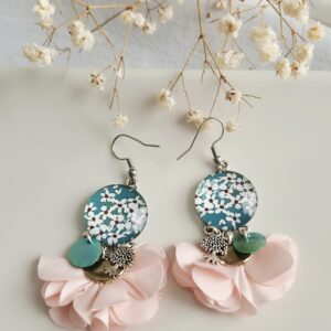 🌸Boucles d’oreilles Flower – Bijou bohème