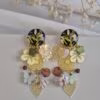 🌿 Boucles d’oreilles bohèmes « Feuilles enchantée »