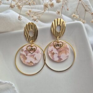 Boucles d’oreilles Tendresse Love