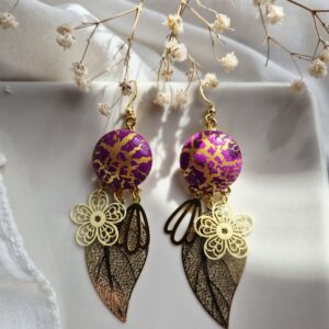 Boucles d’oreilles Jardin 2Bohème