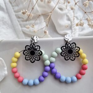 Boucles d’oreilles Éclat Pastel
