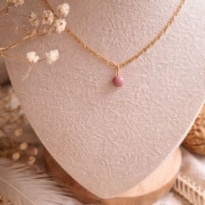 biijoux faits main chez libellule collier pierre naturelle