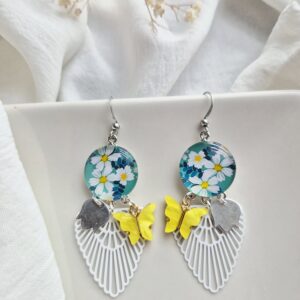🌼 Boucles d’oreilles “Éveil printanier”