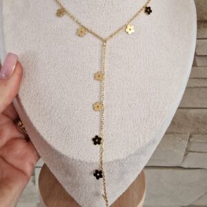 collier fleurs