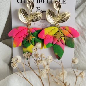 🌺 Boucles d’oreilles “Isalia”