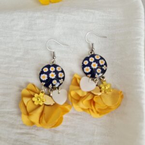 ​🌻 Boucles d'Oreilles "Éclat Solaire" – Collection Champêtre