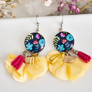 Boucles d'oreilles Éclat Fleuri