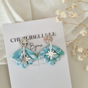 Boucles d'oreilles coquillage Éclat Laguna
