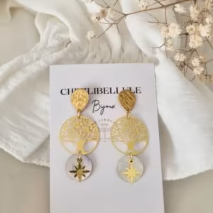 Boucles d'oreilles Éclat de Vie
