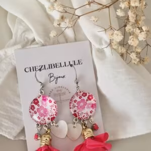 Boucles d'oreilles Rosalie