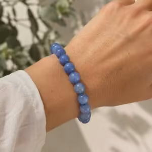 Bracelet Aventurine Bleue  – Bracelet en pierres naturelles