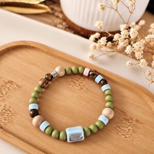 Bracelet Terre et Bois – œil de tigre