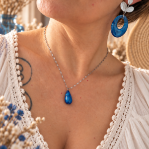 parure collier et boucles d'oreilles Alma