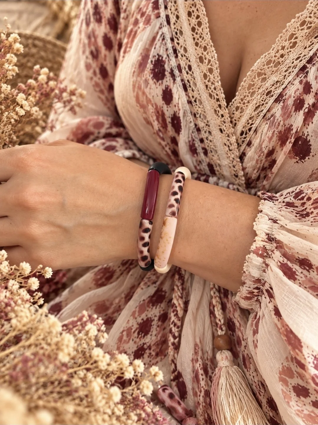 Bracelet tube bohème Céline