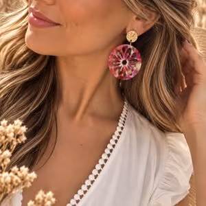 🌸 Boucles d’oreilles Mandala